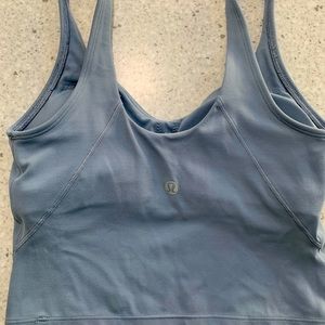 lululemon athletica Blue Tank Top